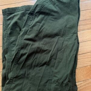 Old Navy Dark Green Chinos